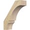 Ekena Millwork 6"W x 16"D x 20"H Balboa Rough Sawn Knee Brace, Douglas Fir BRC06X16X20BOA00RDF - alternate 1